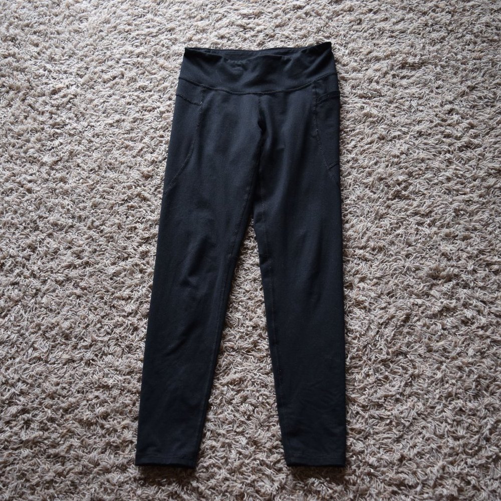 Champion Leggings Size Extra Small Black 1 Pocket